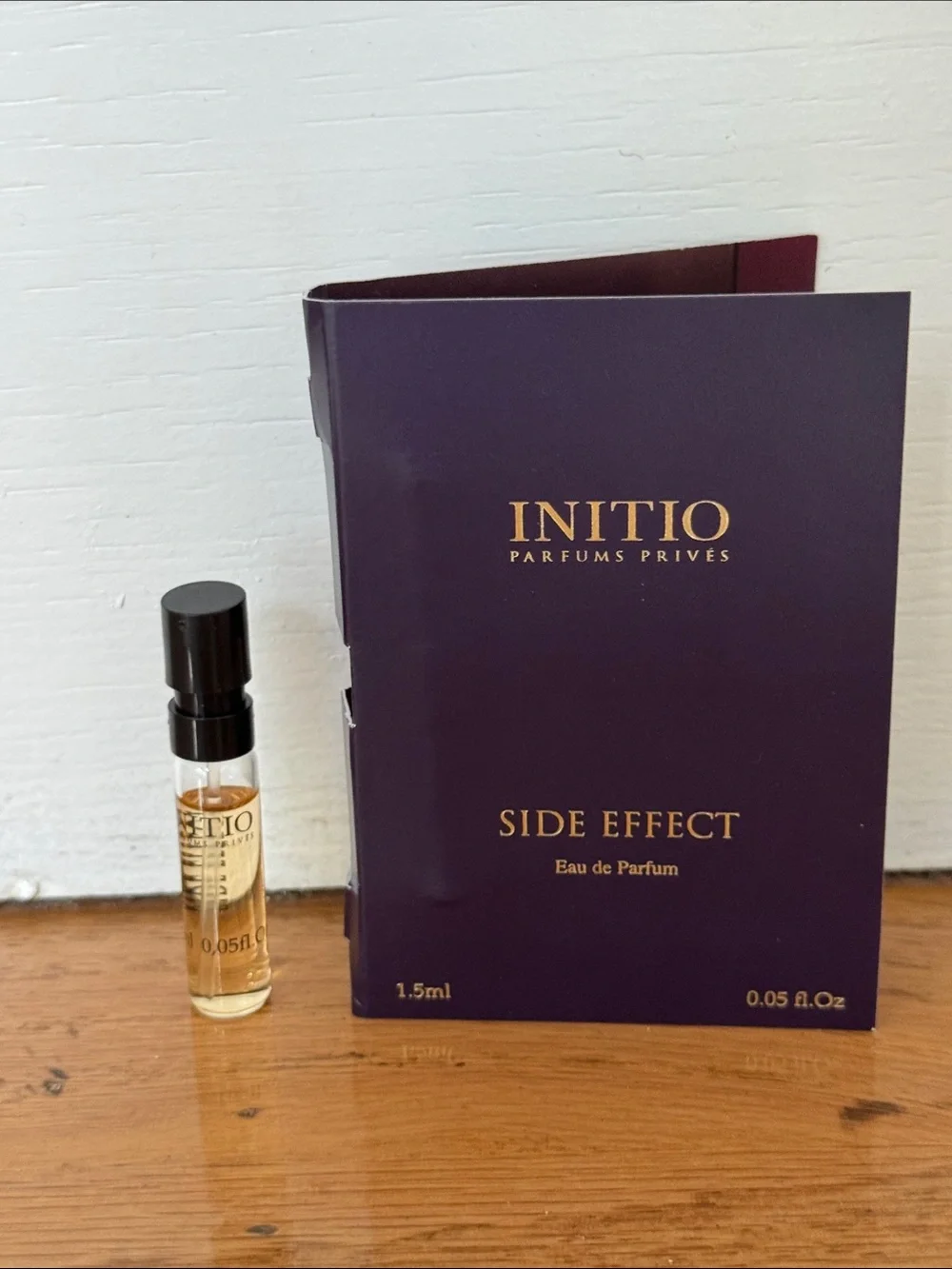 Initio “Side Effect” Sample Spray .05oz, 1.5ml